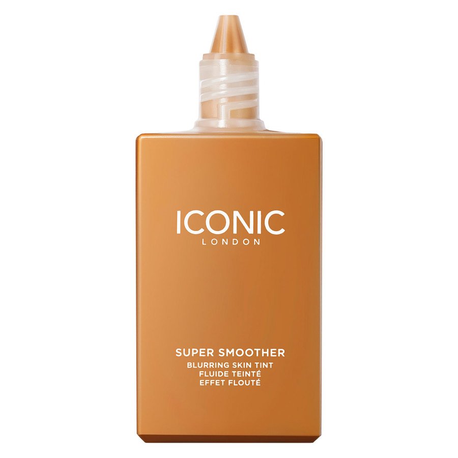 Iconic London Super Smoother Blurring Skin Tint,Warm Tan 30ml