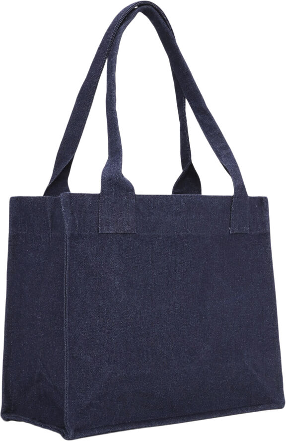 Ganni Large Easy Shopper Denim Dark navy