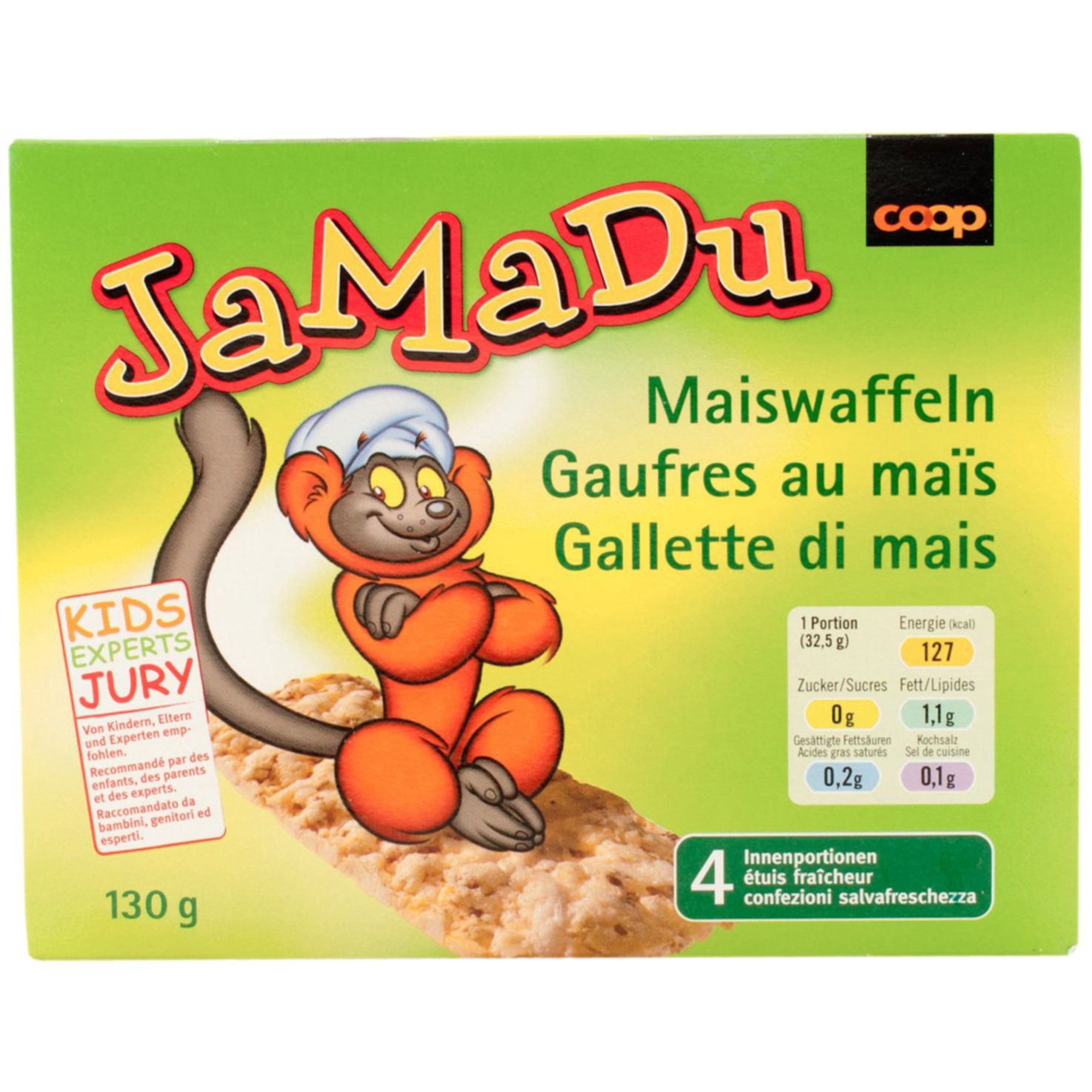 JaMaDu Maiswaffeln