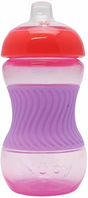 Nuby Mini Easy Grip Tutekopp, Rød/Rosa