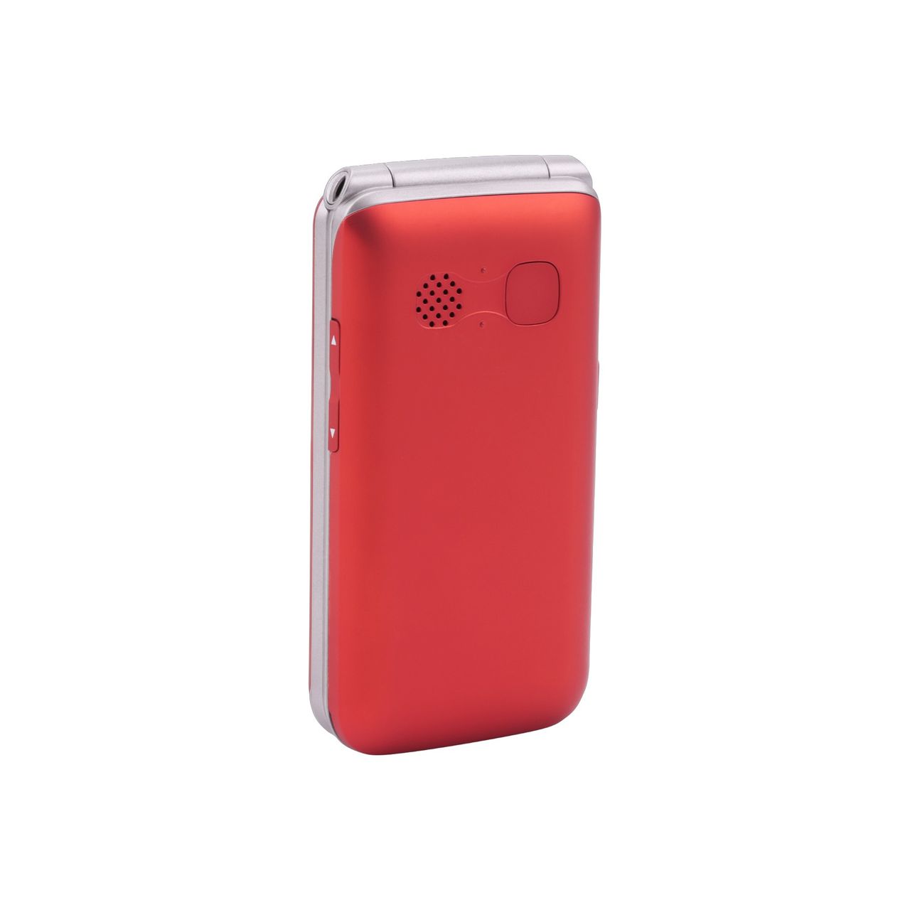 Vitus 2G Klappbares Senioren Mobiltelefon mit Großtasten rot