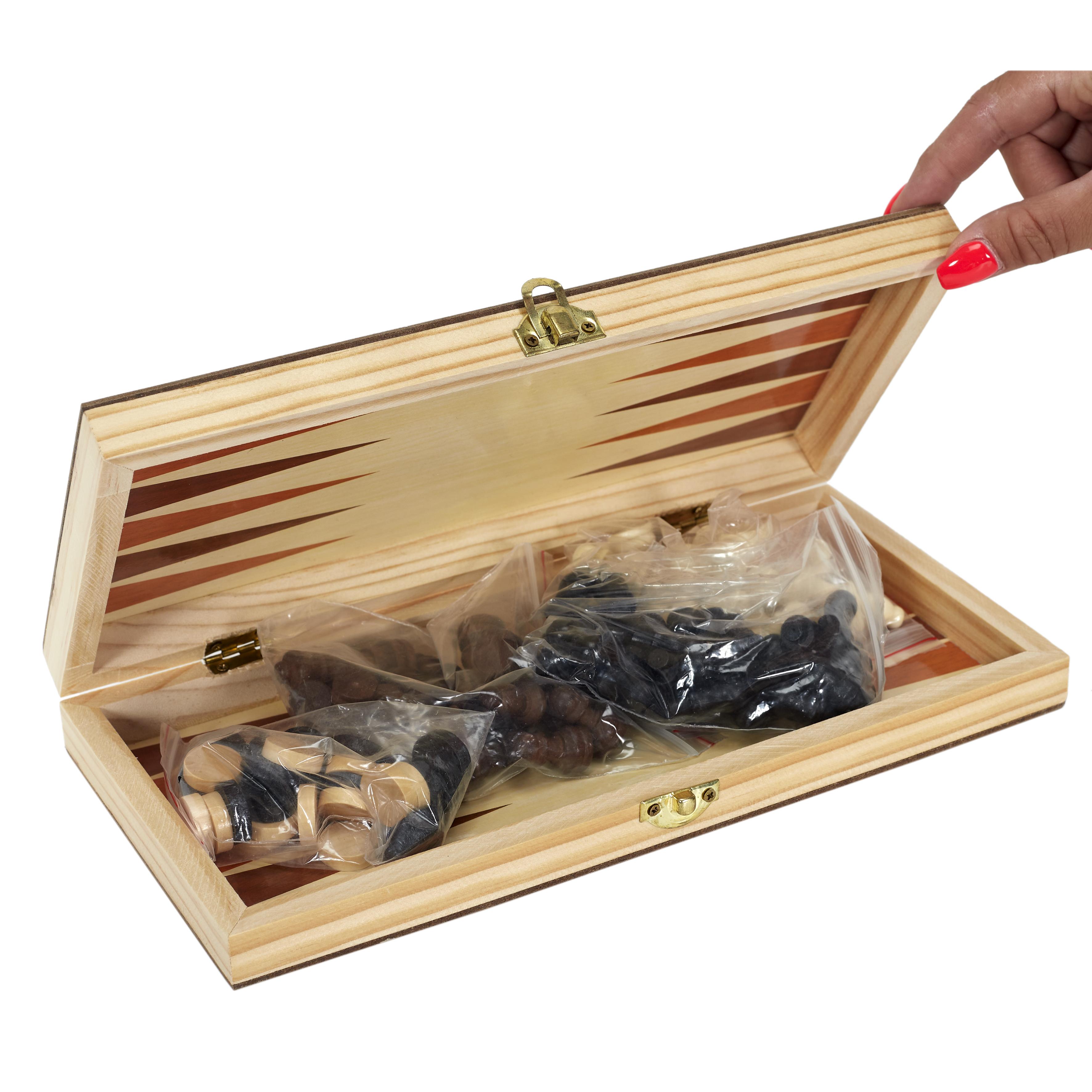 JEU SOCIETE 3 EN 1 BOIS