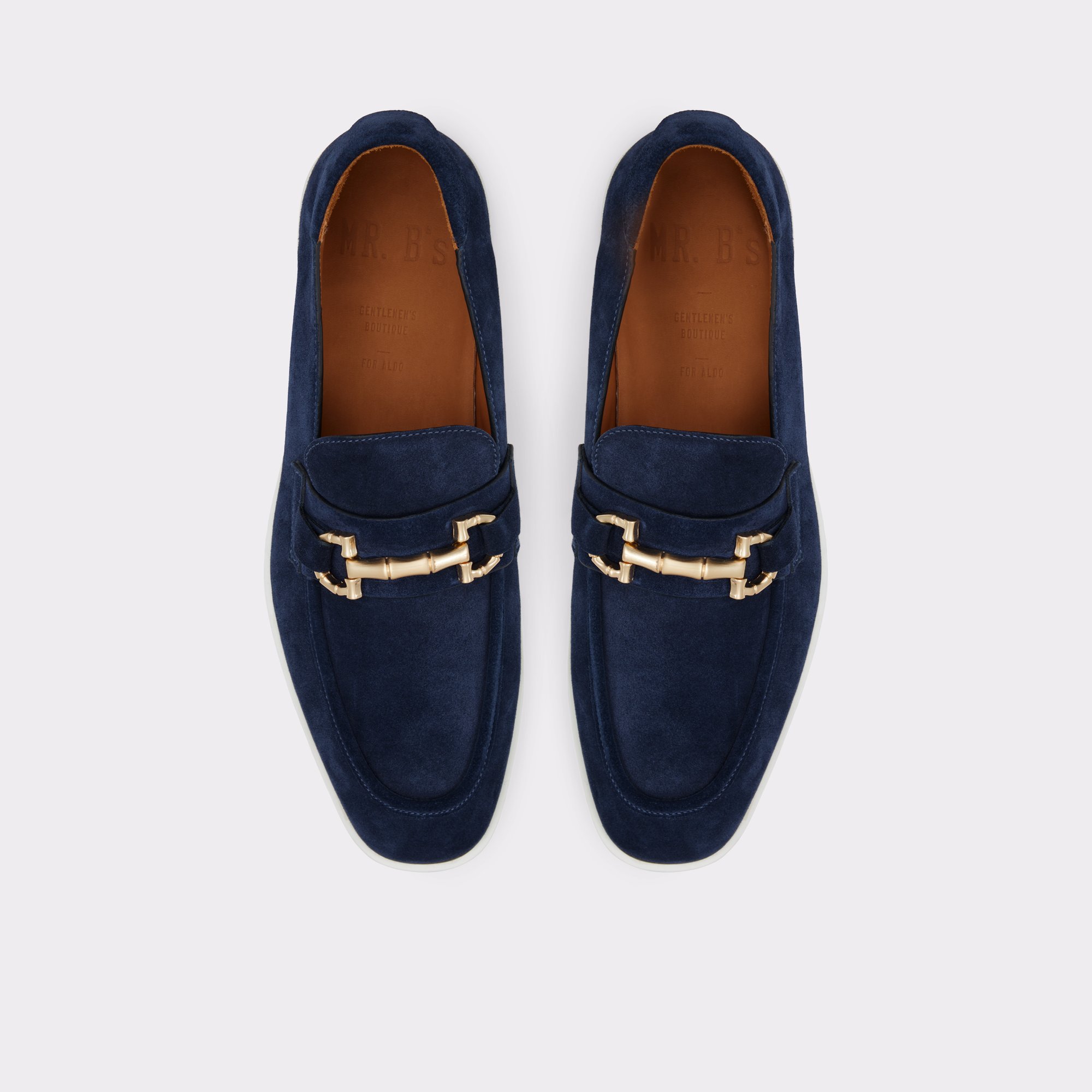 Courtside Navy Men Loafers & Slip-Ons
