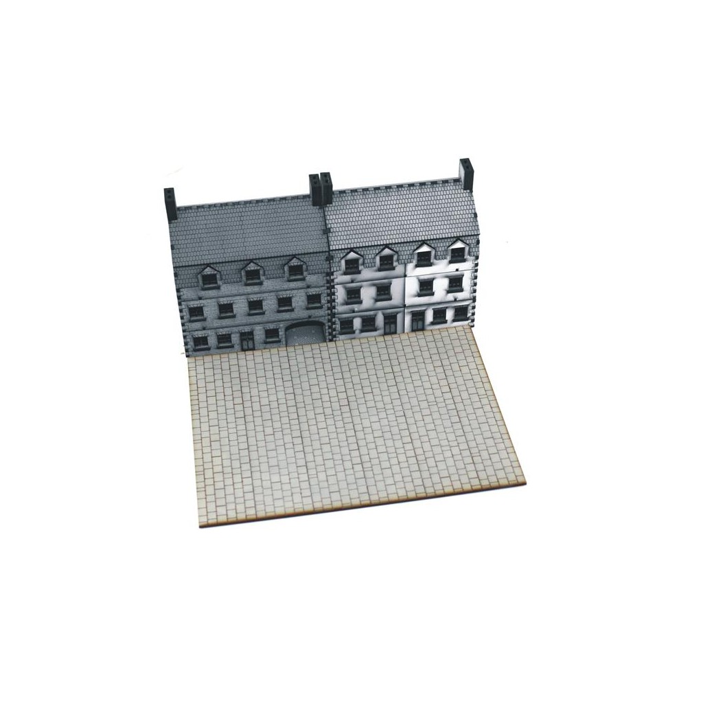 15mm Scale Flag Stone Plaza