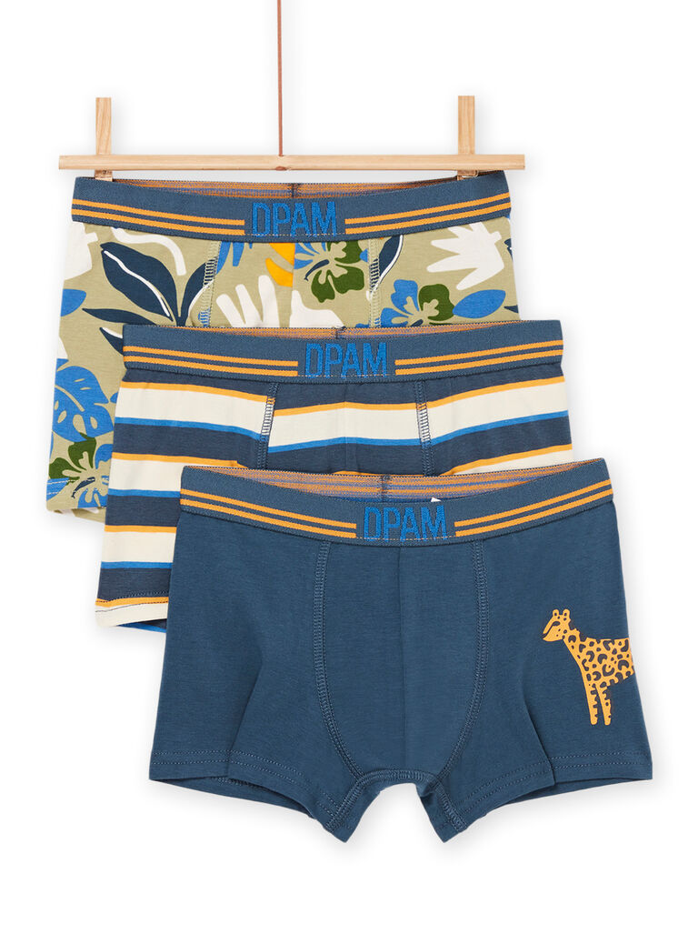 Lot de 3 boxers assortis