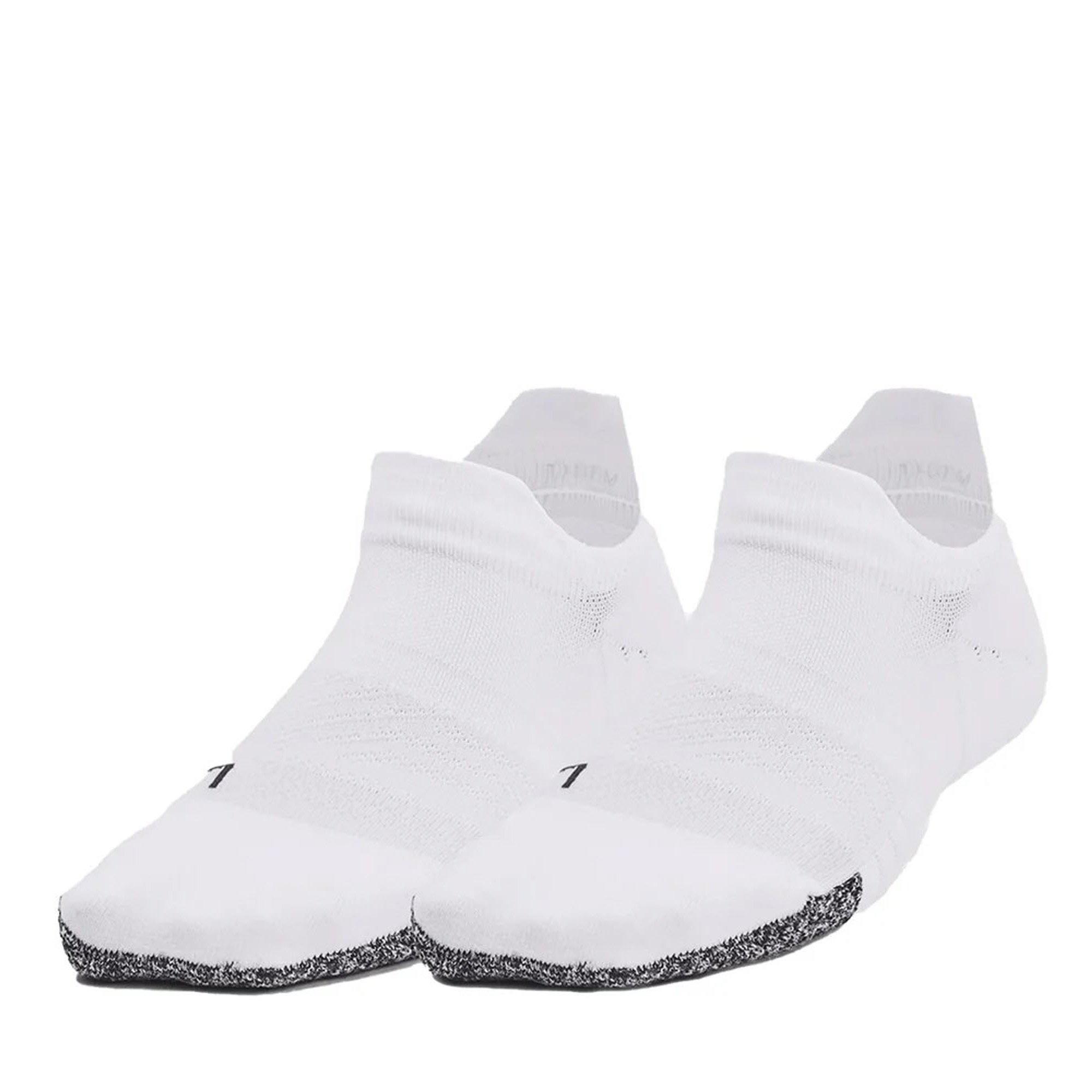 Under Armour UA Breathe 2 No Show Tab Socks 2pack