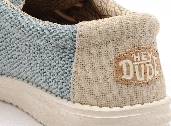 Dude basses homme wally braided vert