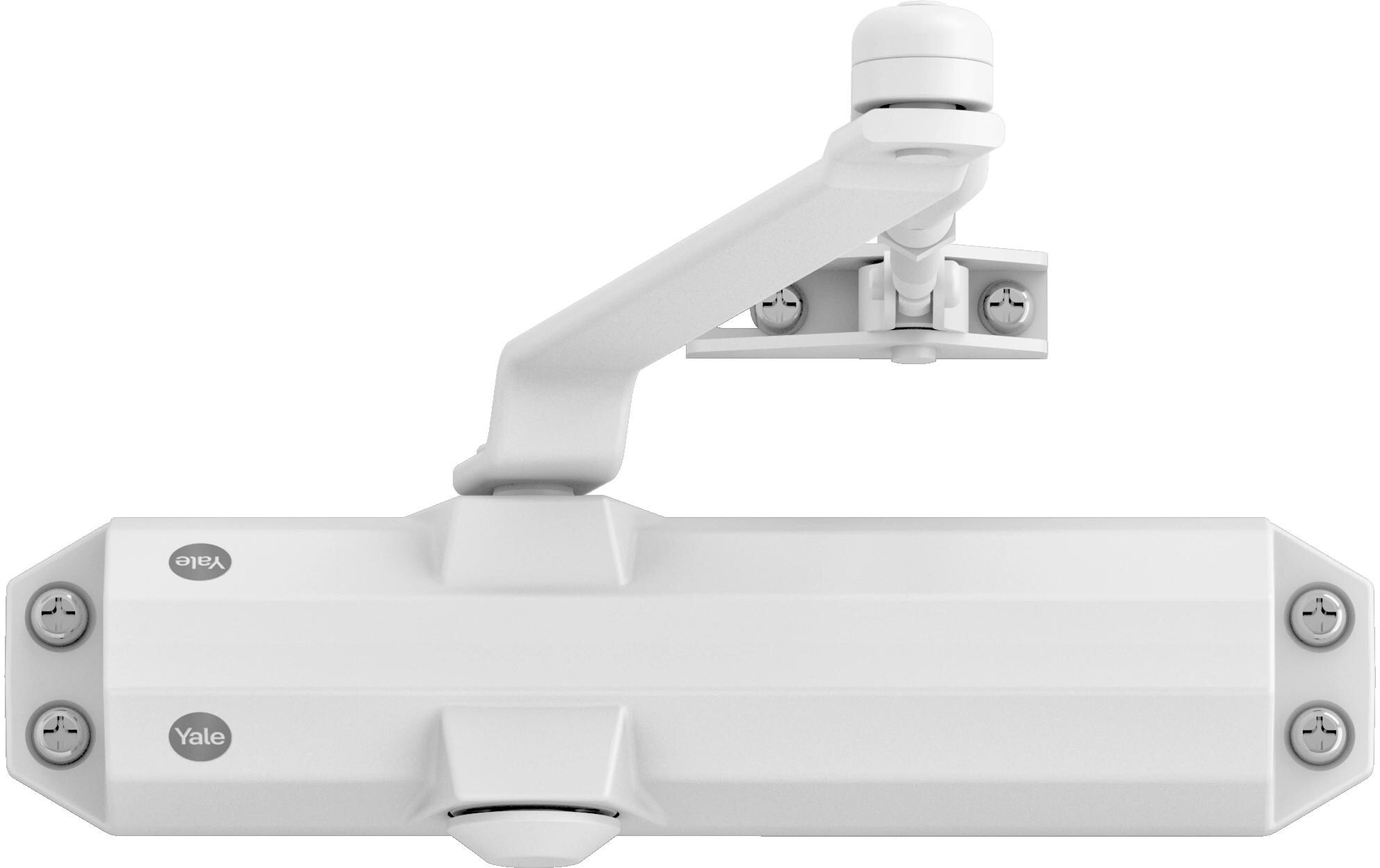Türschliesser mit Standardarm, Serie 4500 WeissTürschliesser mit normalem Arm