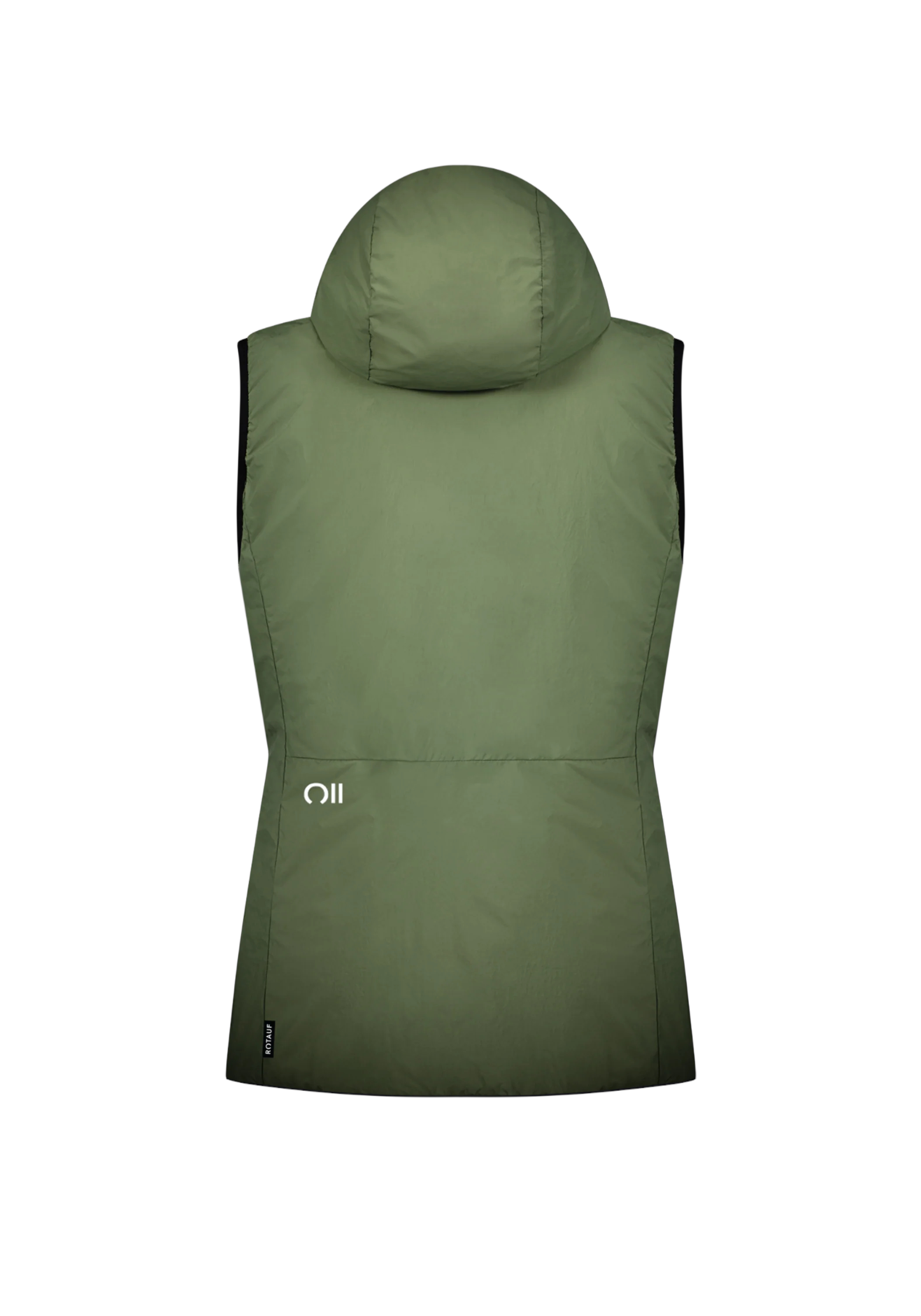 Rotauf Damen-Weste Insulation 90 Vest Hood Olive