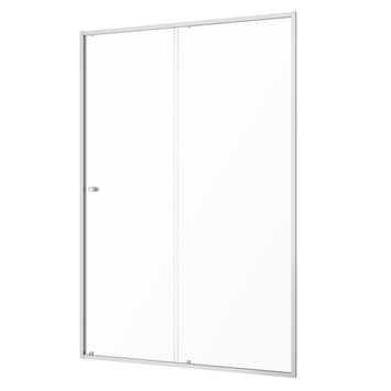 Schuifdeur voor nis Contour RVS 140x200cm