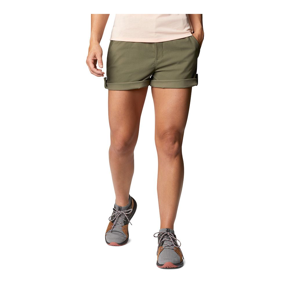 Columbia FIRWOOD CAMP II - Short Femme stone green
