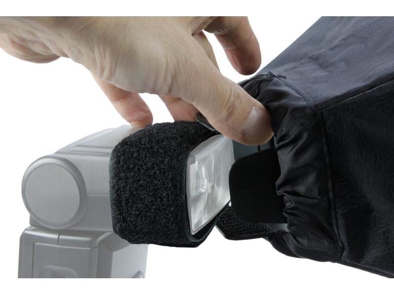 Dörr Blitzdiffusor QFASB-2030 Quick-Fix Aufstecksoftbox für Ausleuchtung