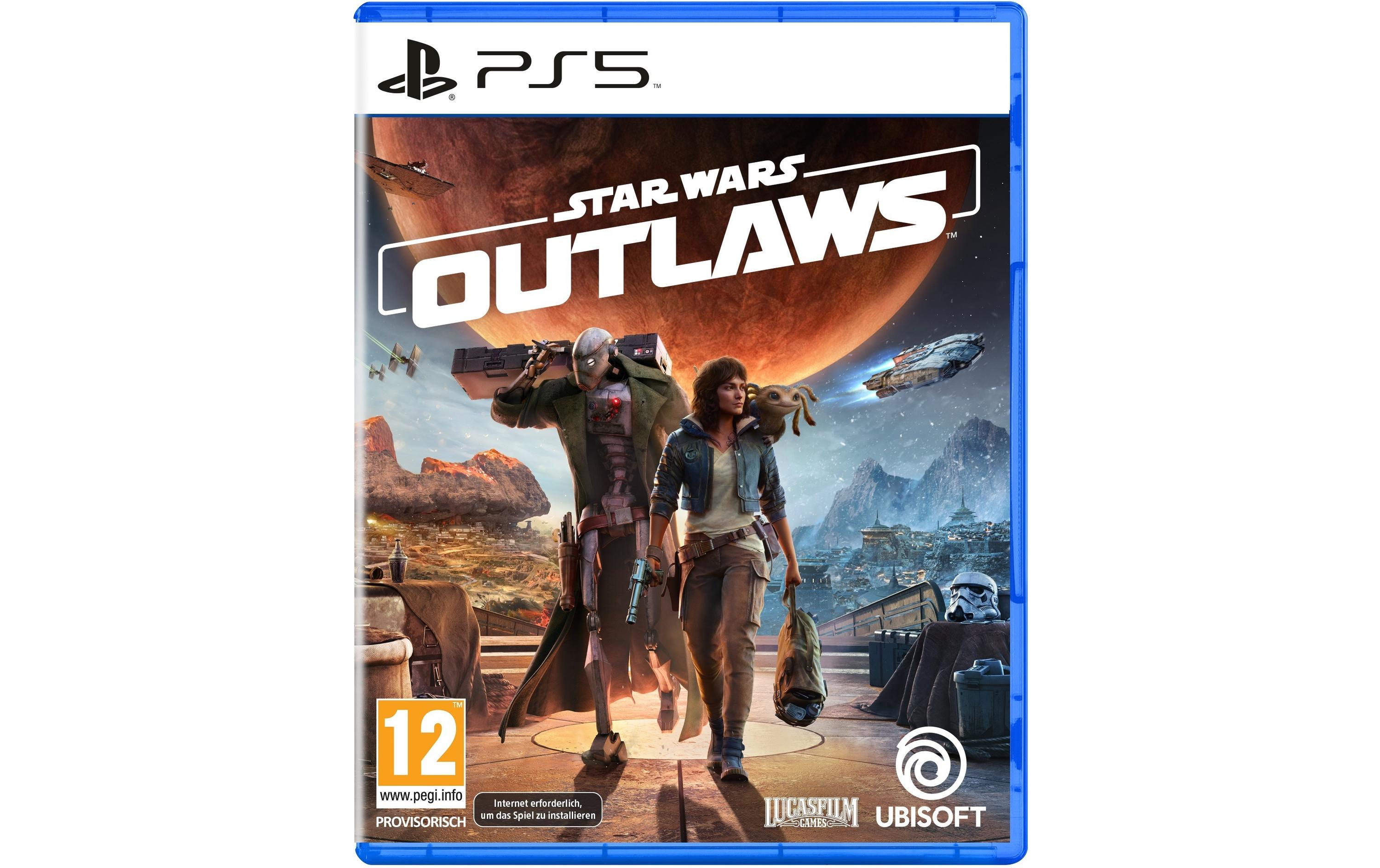 Star Wars Outlaws plus DualSense V2<br>Star Wars Abenteuer in einer offenen Welt voller Gefahren