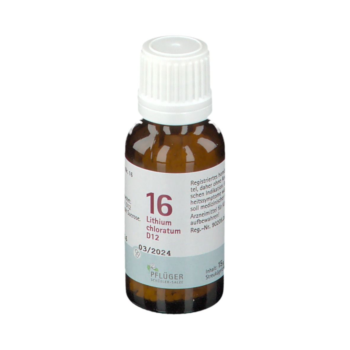 BIOCHEMIE PFLÜGER® Nr. 16 Lithium chloratum D12