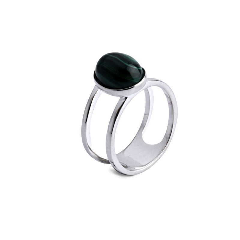 Bague Lyna Malachite