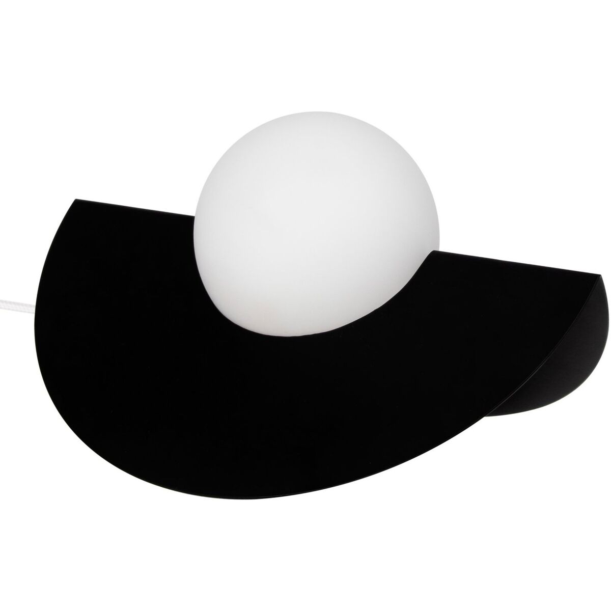 Bordlampe Roccia, svart