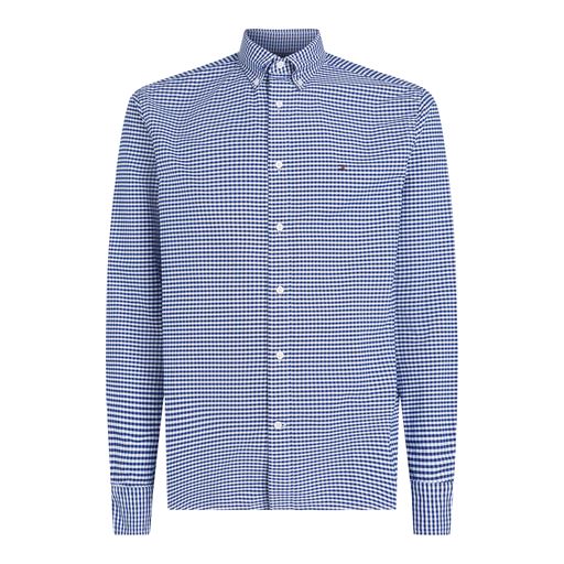 Tommy Hilfiger Heritage Oxford Gingham Skjorte, Royal Blue/Check, XXL