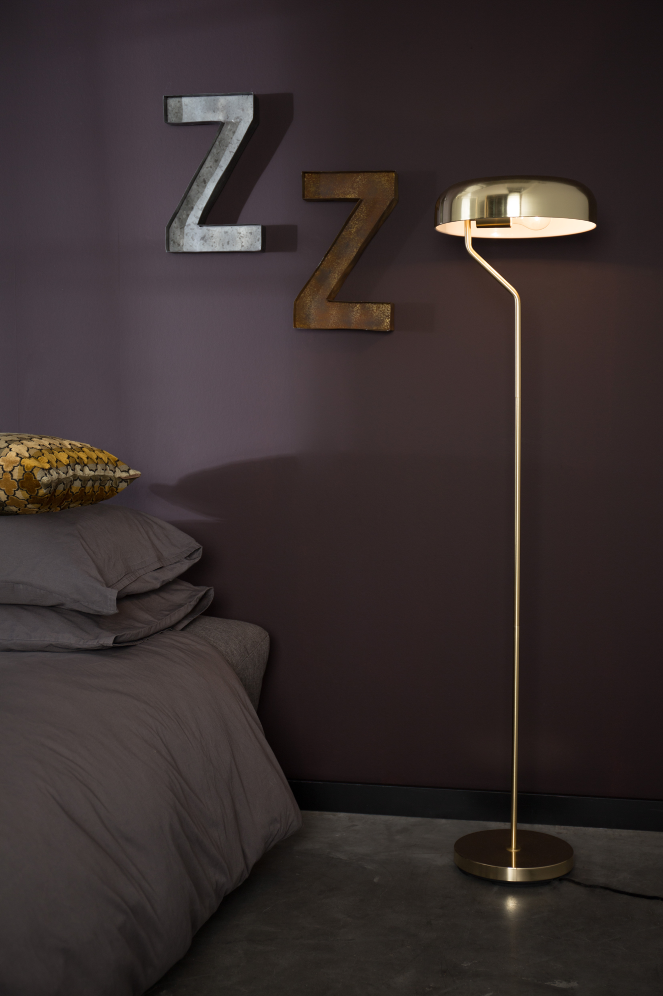 Vloerlamp Eclipse zwart