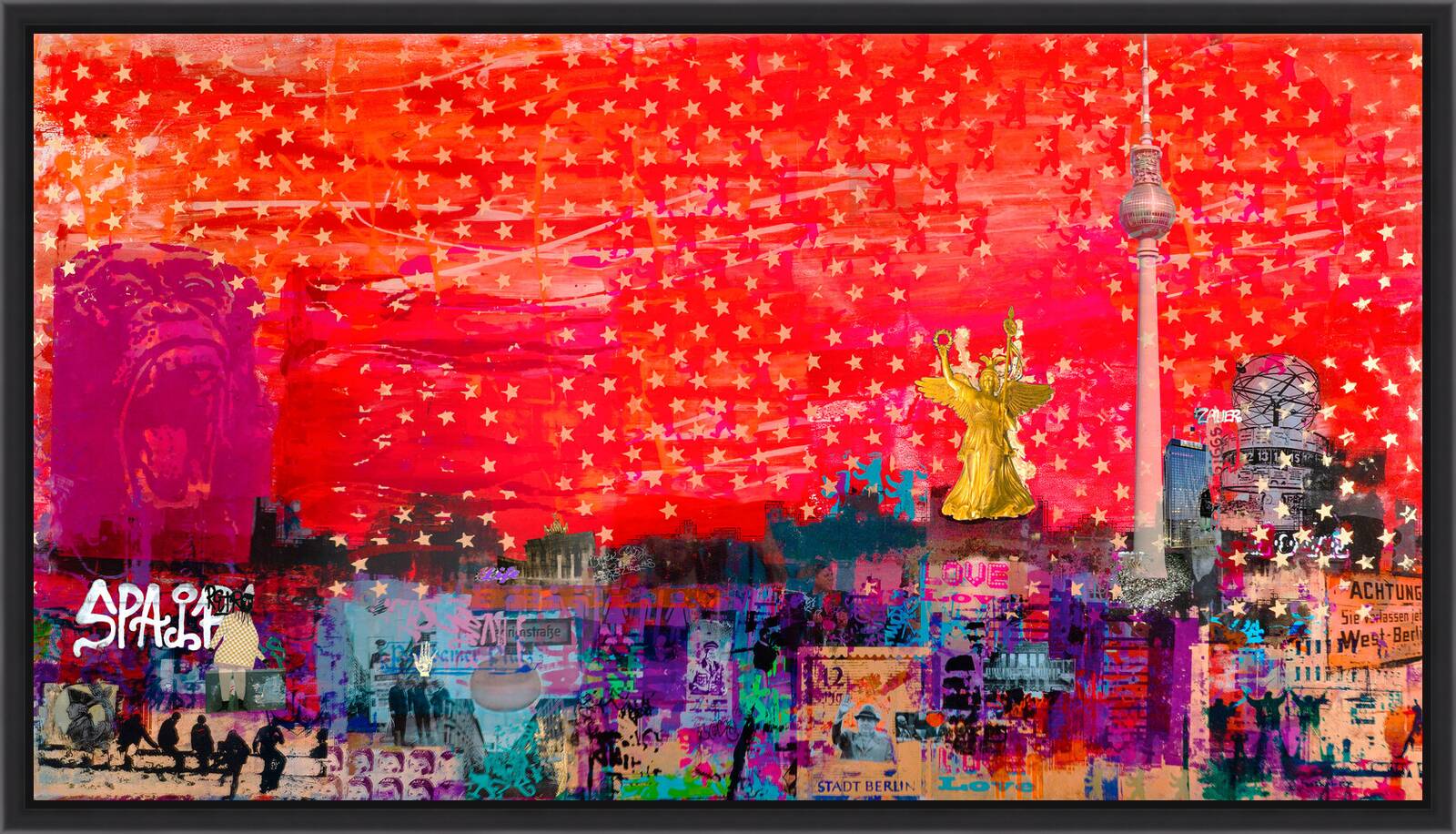 Berlin love by Sandra Rauch - Limited Edition. Edition of: 100. Signed.