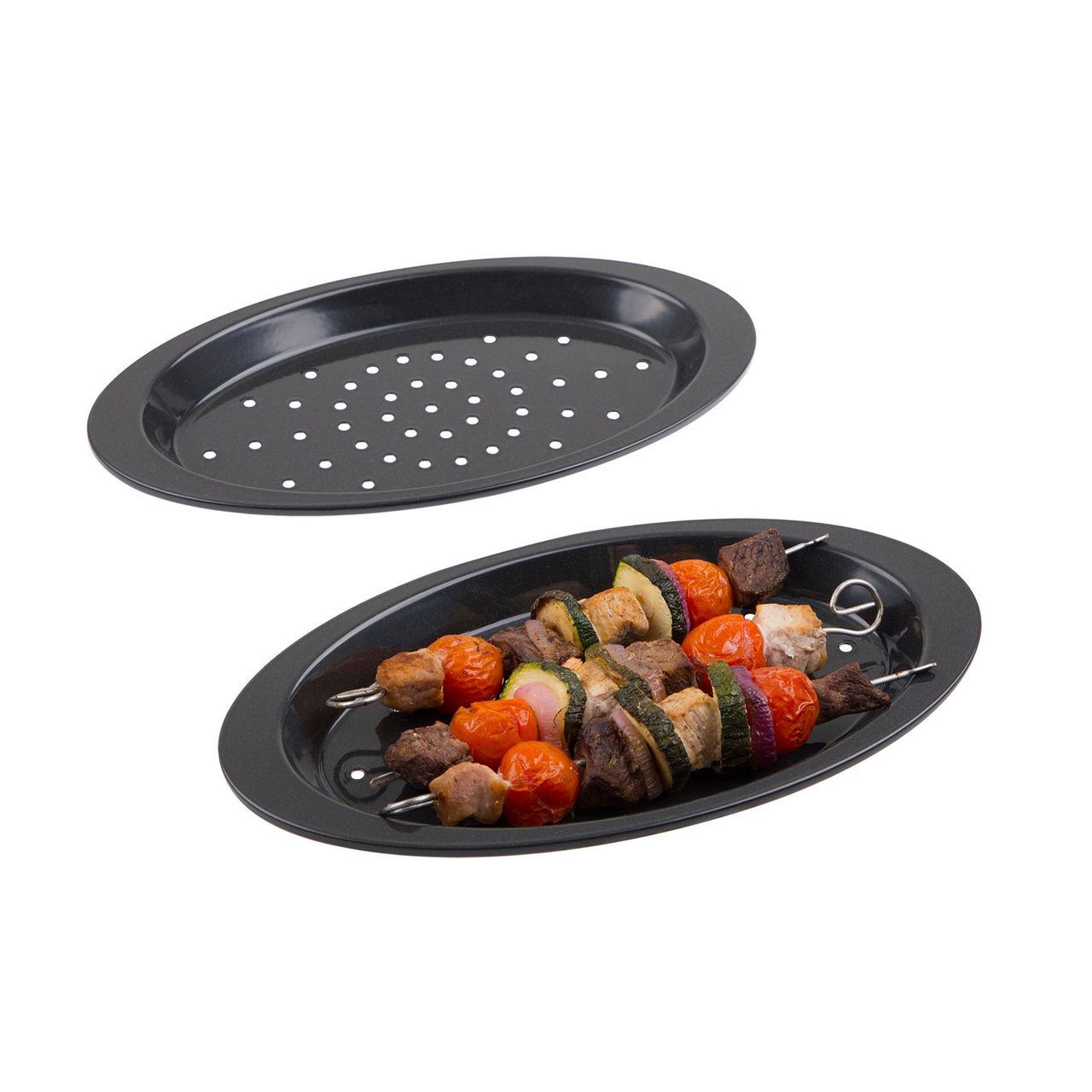 CHG GERO Grill und Ofenform, emailliert, 2-teilig