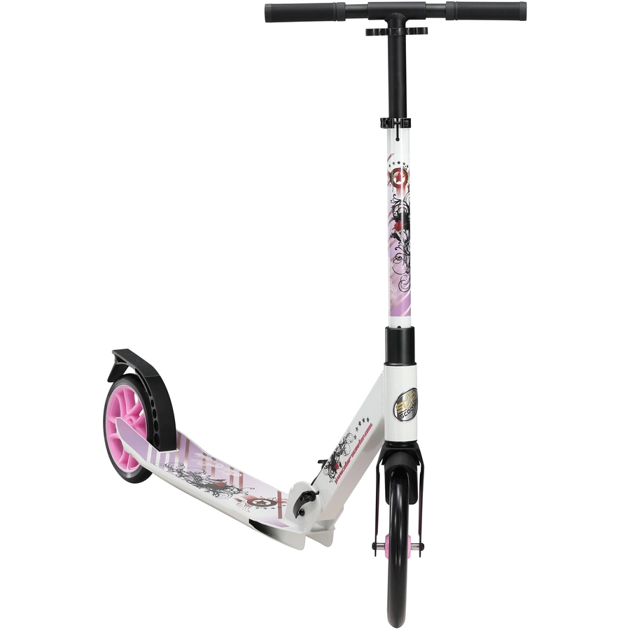 Star Scooter Roller 255mm Big Cruiser weiß, lila