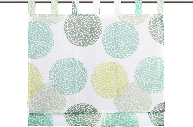 my home Raffrollo »Belem« mit Schlaufen Transparent, Voile, Polyester