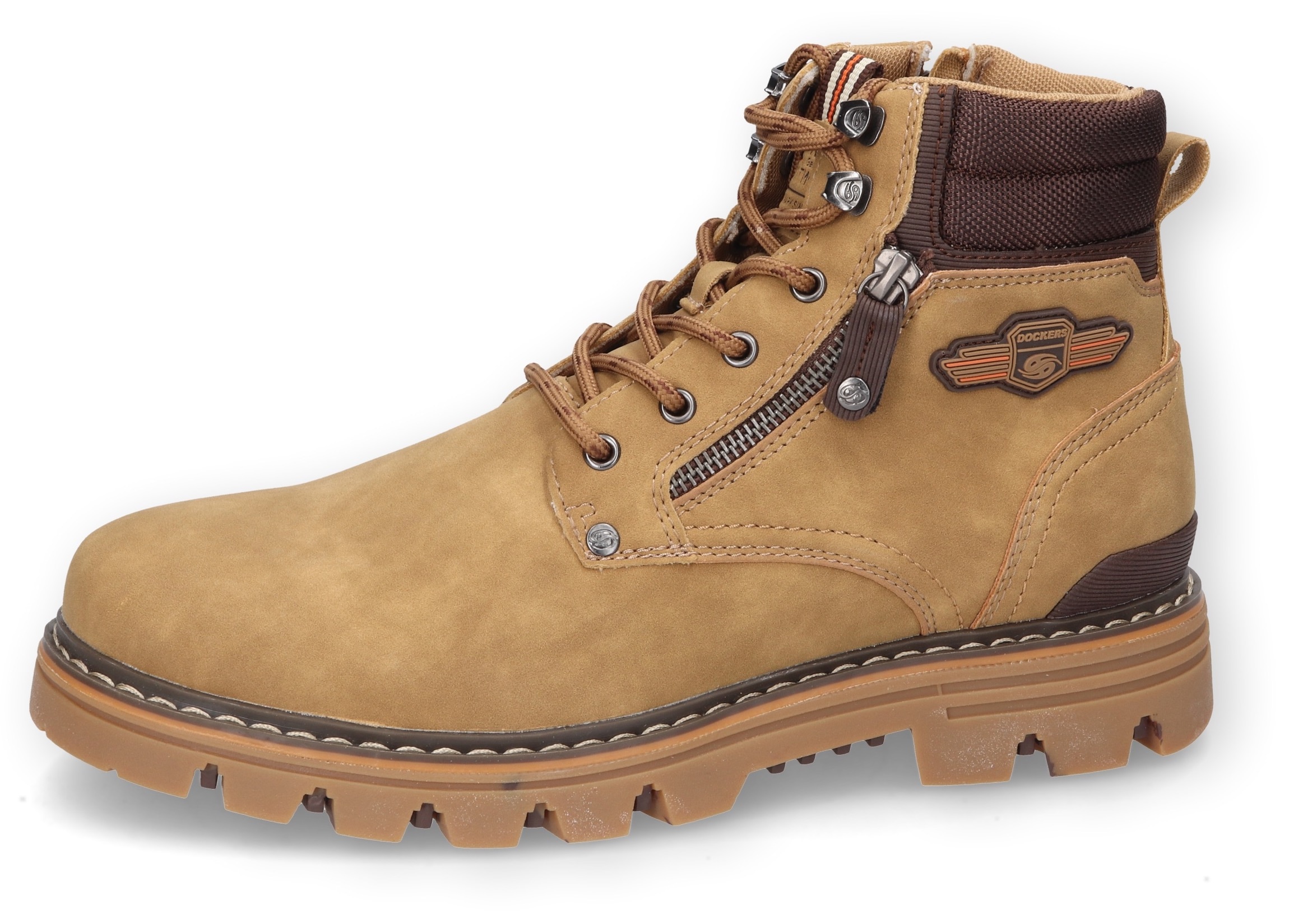 Dockers by Gerli Schnürboots  , Winterstiefel, Freizeitstiefel, Worker-Boots mit modischen Details