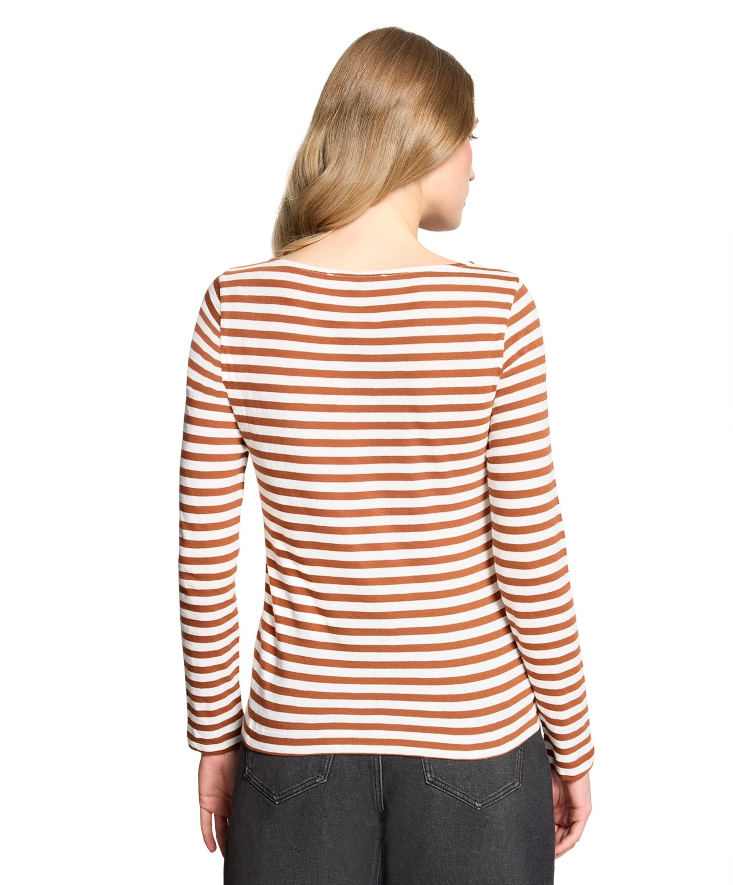 Betty en Co Dames longsleeve bruin