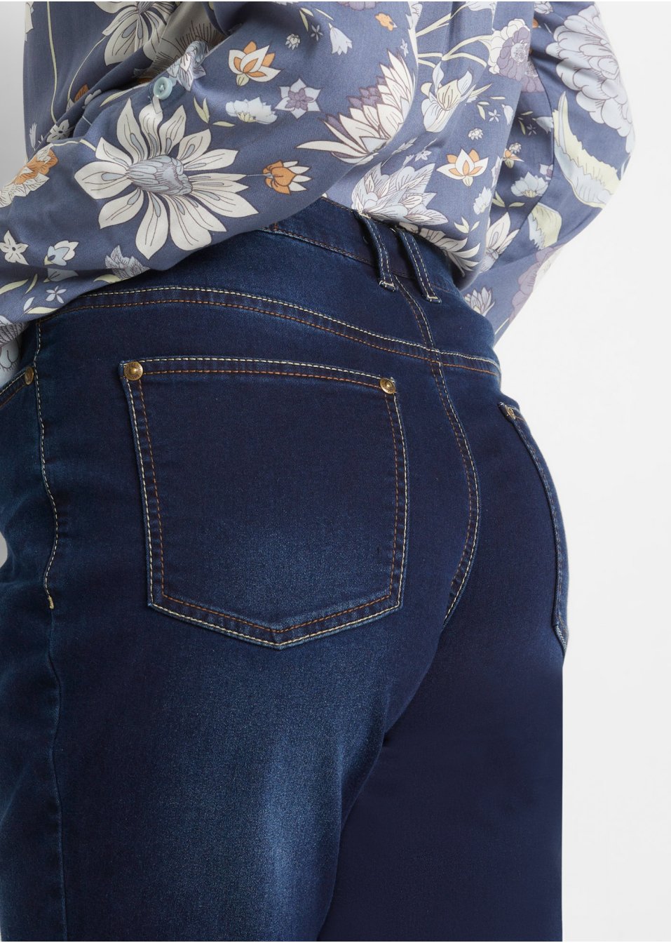 Jean thermo avec taille confortable