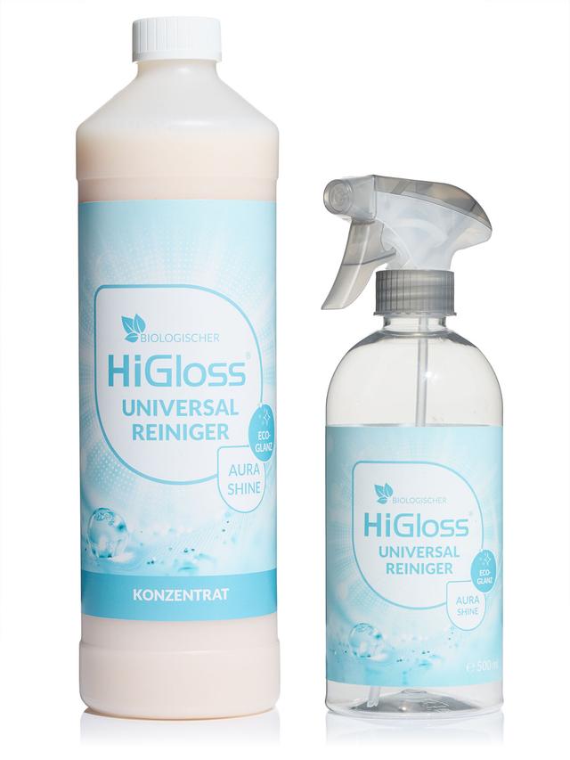 HiGloss Mikroben Biologischer Universalreiniger EcoGlanz, 1 L