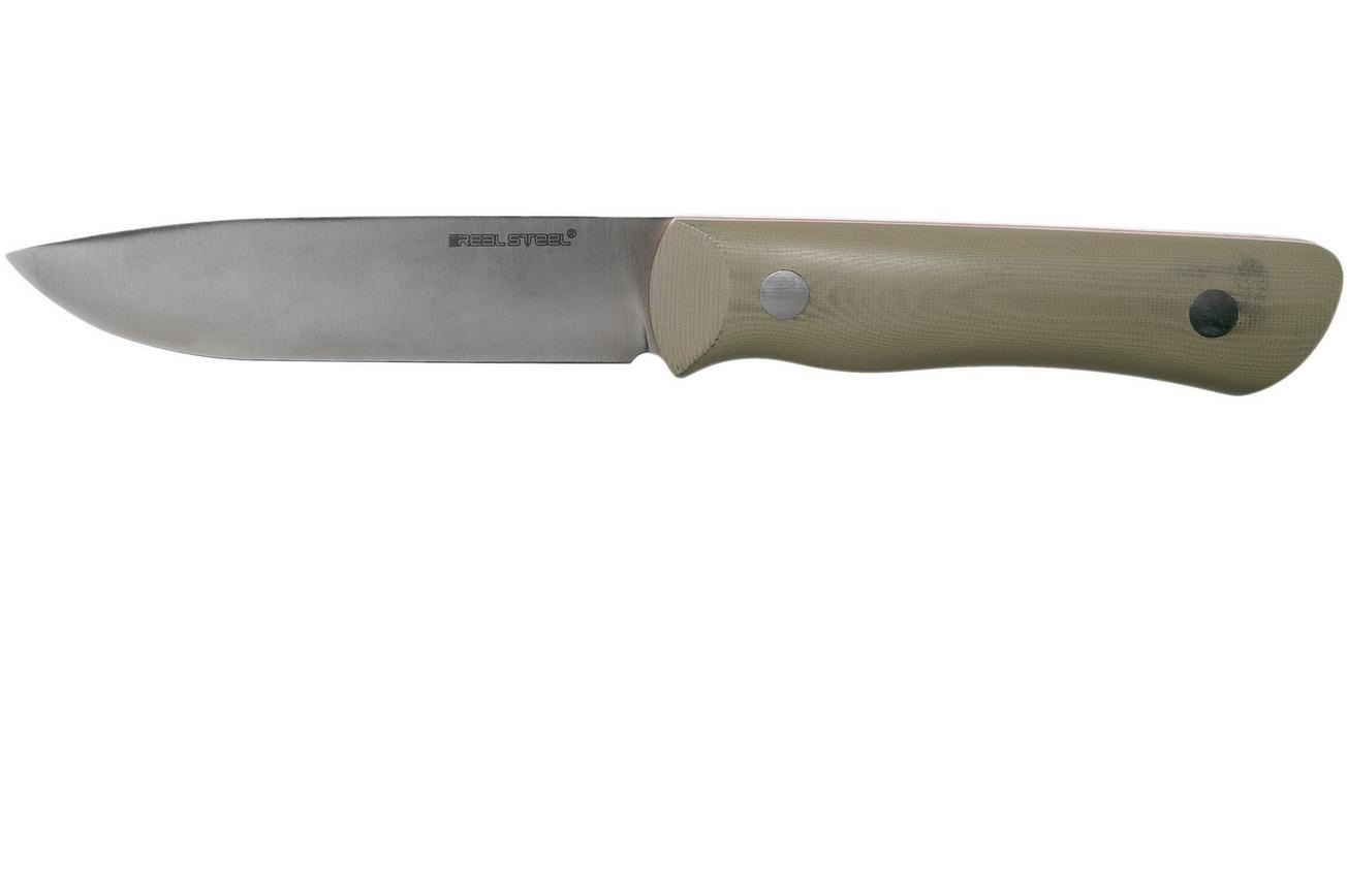 Real Steel Bushcraft III Convex Coyote 3726C bushcraftmes