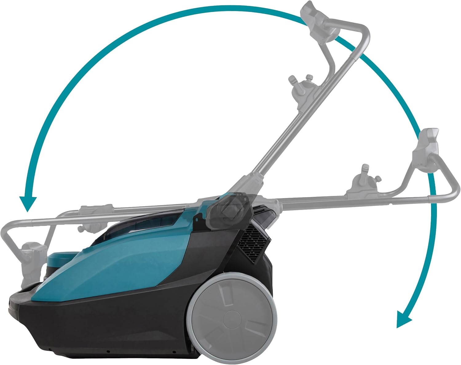Makita VS001GZ Akku-Kehrsaugmaschine 40V max. (ohne Ladegerät und Akkus)