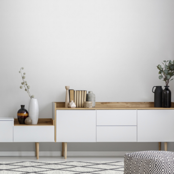 Vliesbehang Noani plain grijs 111769