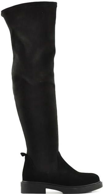 Babouche - Aster-54 - Laarzen - Zwart - Leer