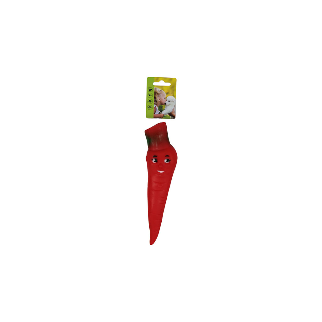Jouet carotte 5x21.5x3.5cm