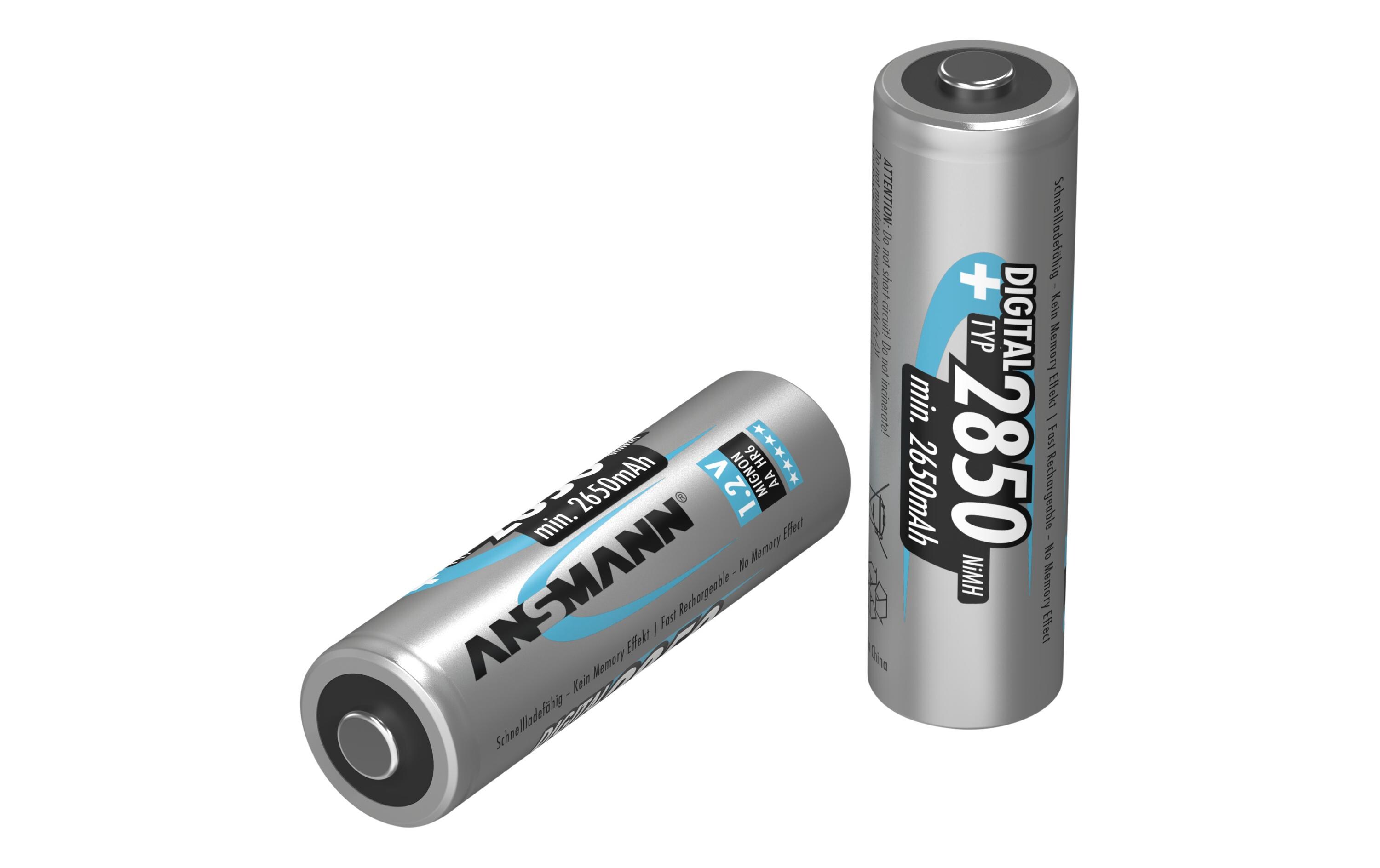 Akku Digital Typ 2850 NiMH AA 2850 mAh, 4 StückAA-Akkus im 4er-Blister