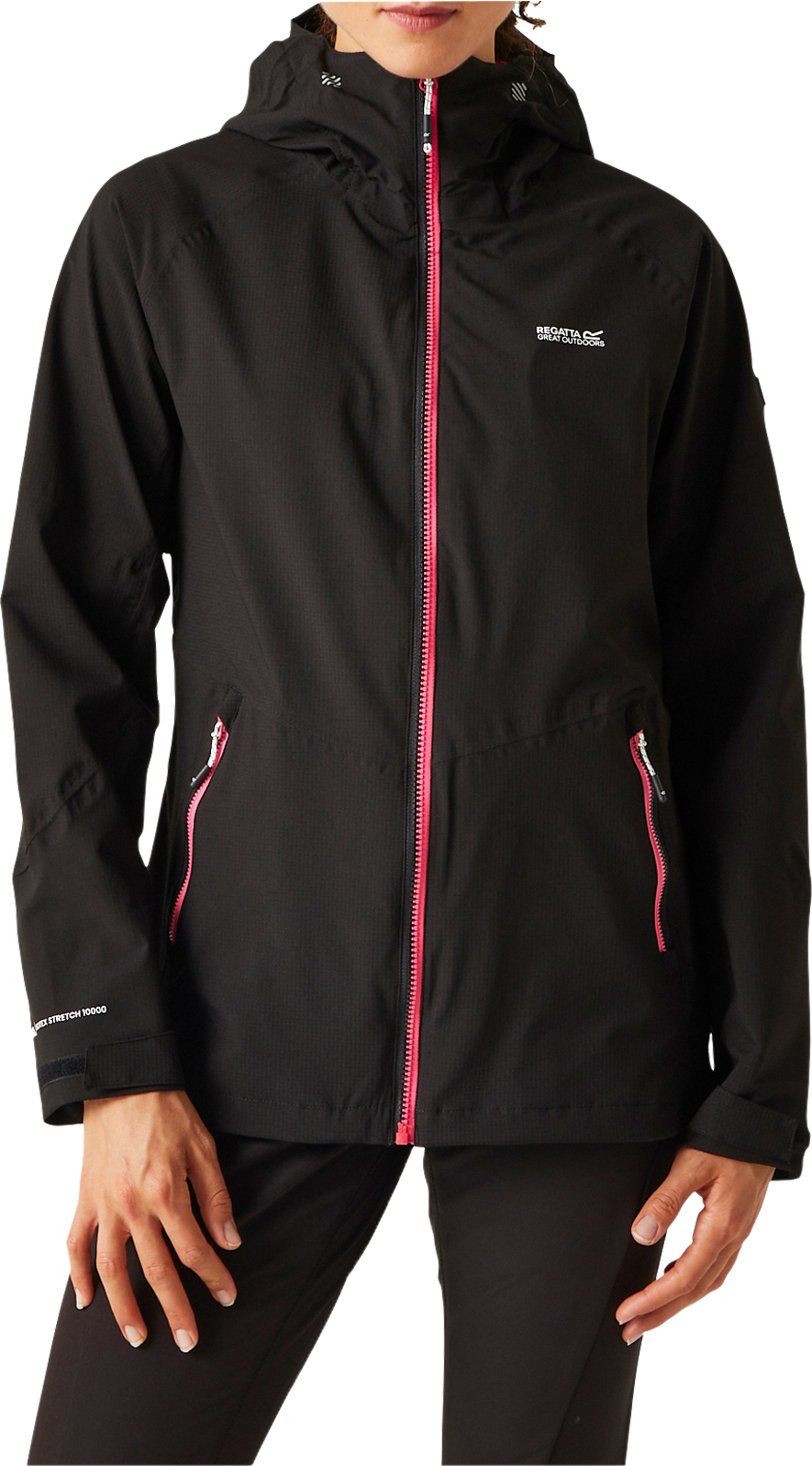 Regatta Women’s Raddick II Damen Regenjacke mit Kapuzenlampe