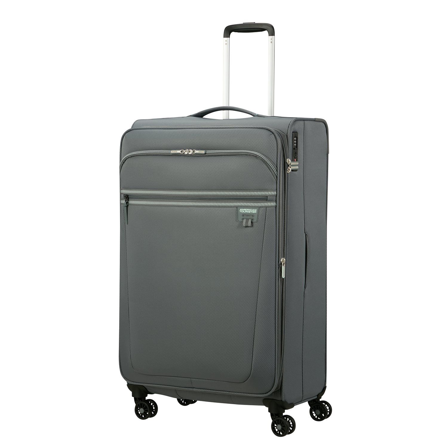 American Tourister Aerospin Spinner L Exp stone basalt