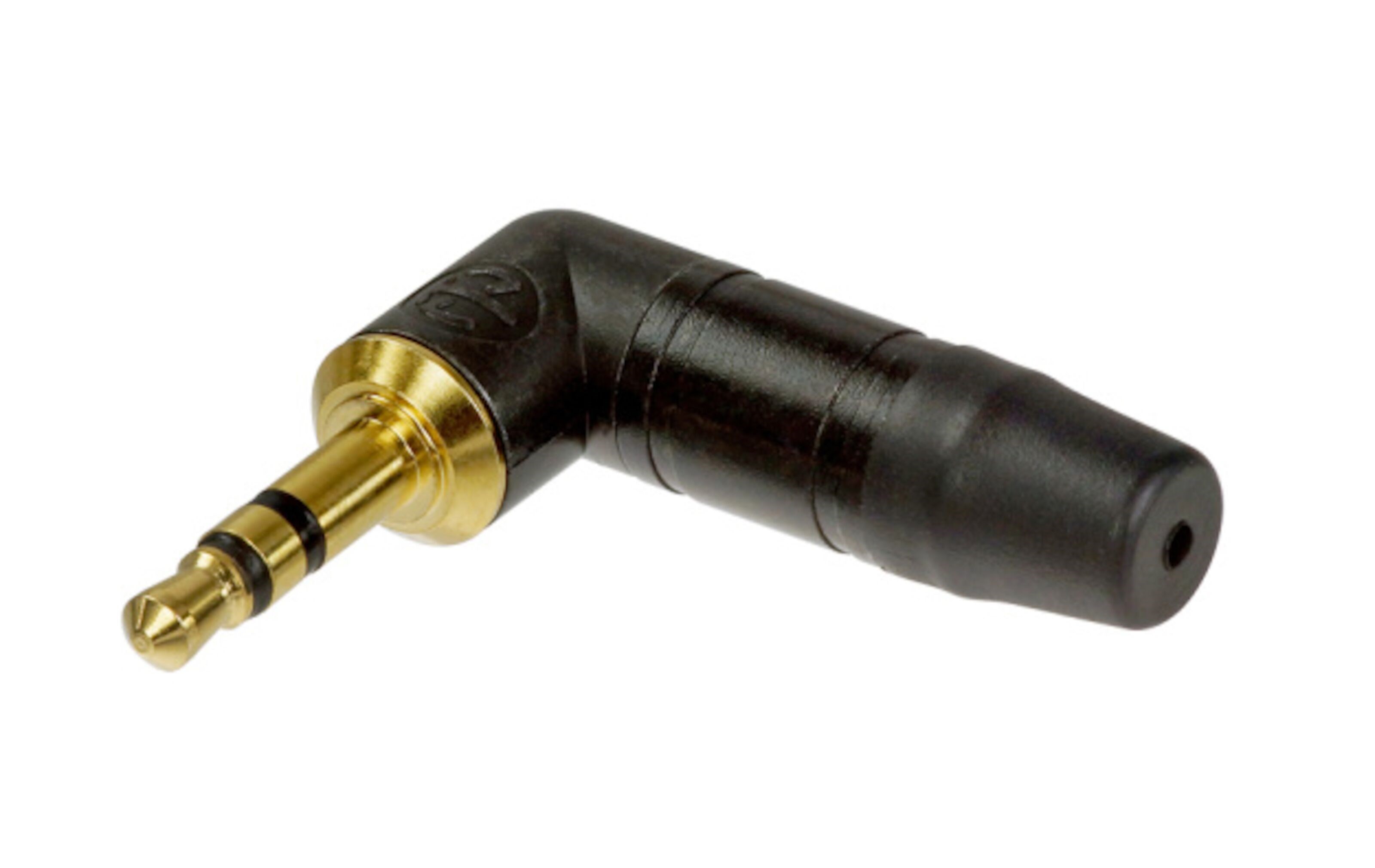 Neutrik 3,5 mm hannkontakt stereo vinklet