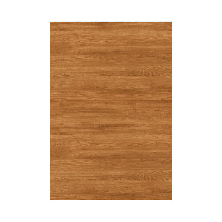Porte de meuble de cuisine Chia décor chêne fumé mat l. 50 cm x H. 72 cm GoodHome