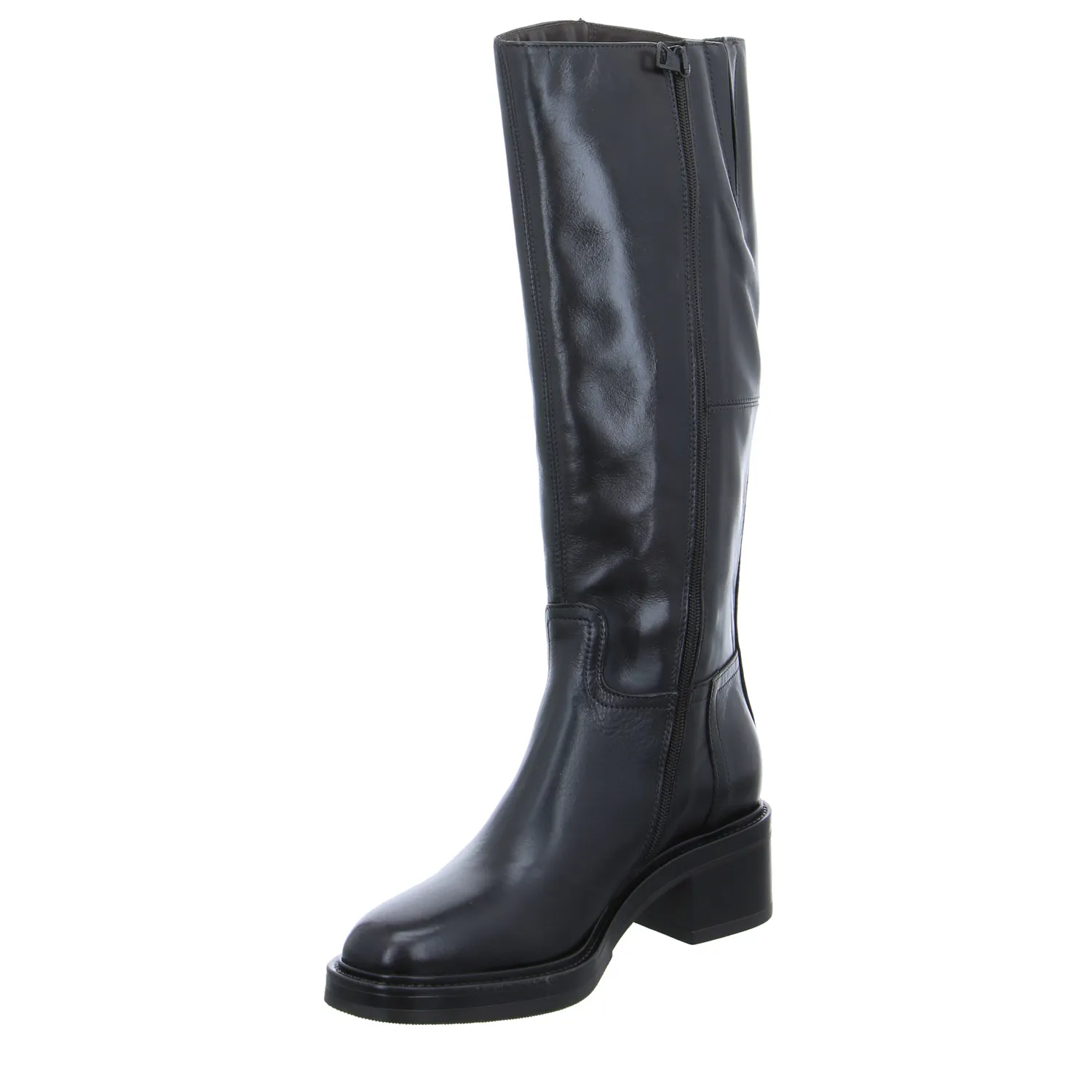 MJUS Stiefel Braun Leder