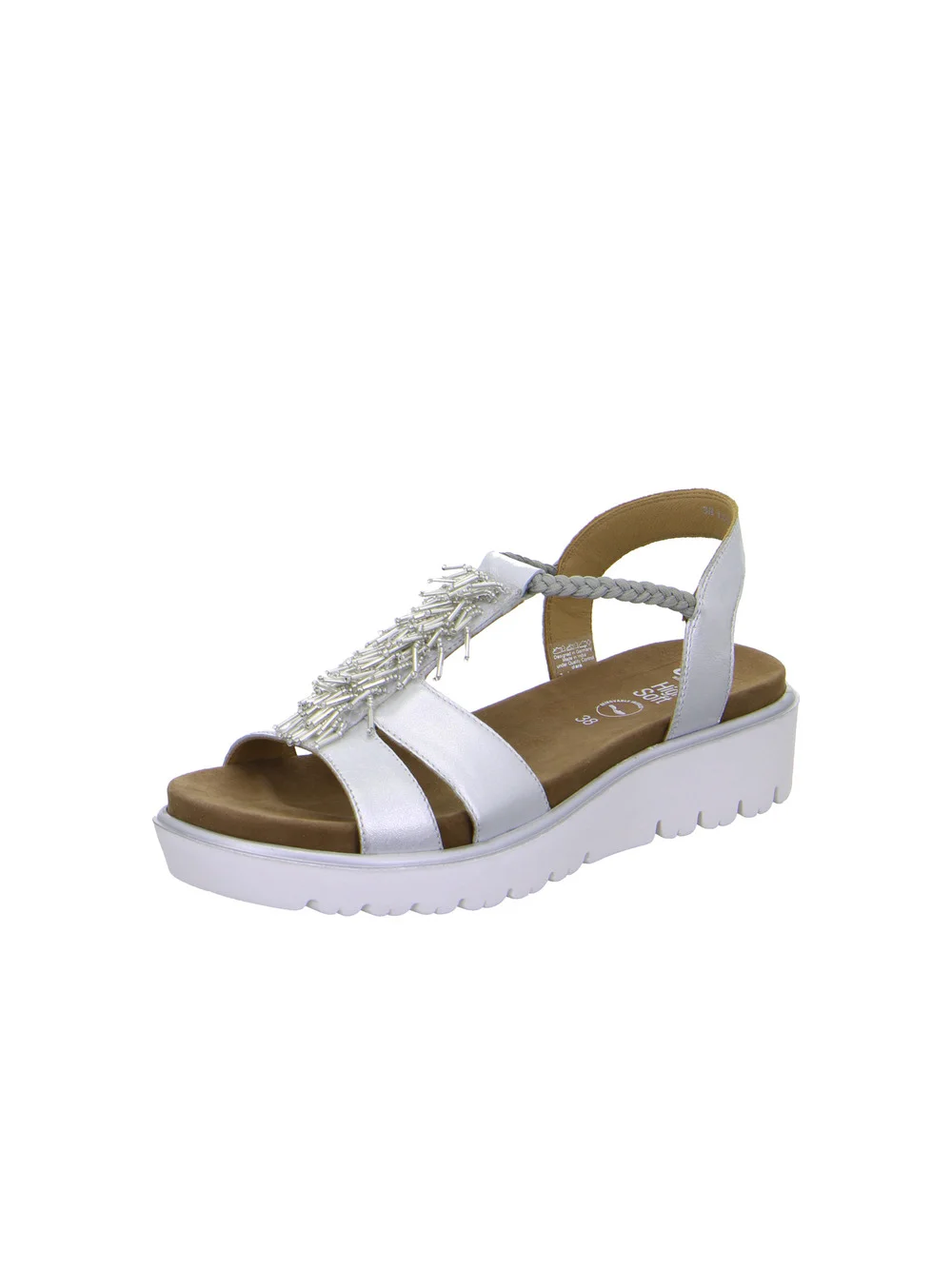 Sandale Bilbao silber