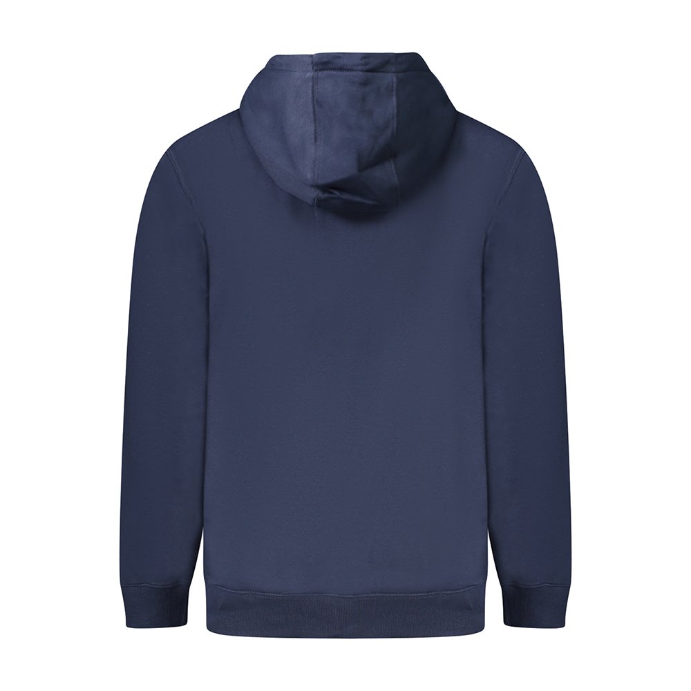 Men's Blue Hooded Jacket