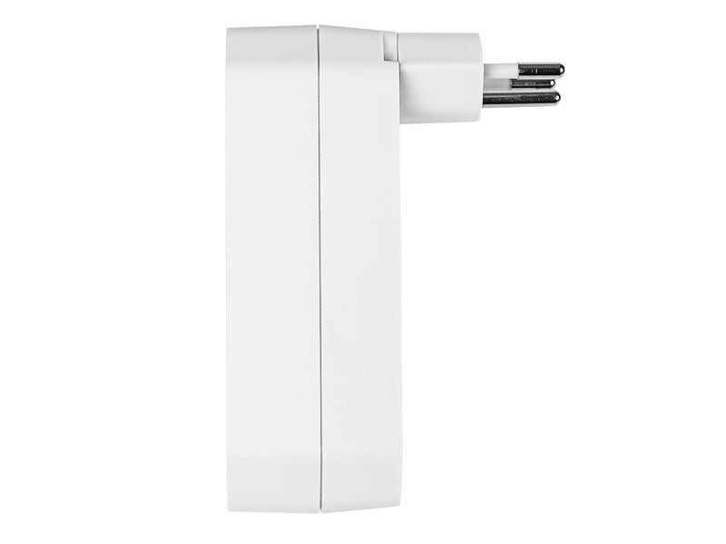 STEFFEN Manta Mehrfachadapter 4xT13 drehbar 4 Mehrfachadapter LINE 4xT13 drehbar 320° weiss