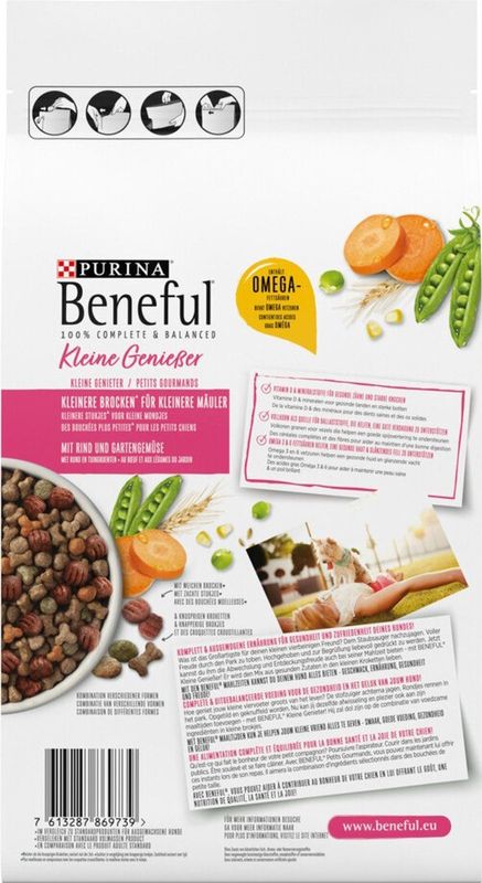 Beneful Kleine Genieter Rund - Groenten 1,4 kg