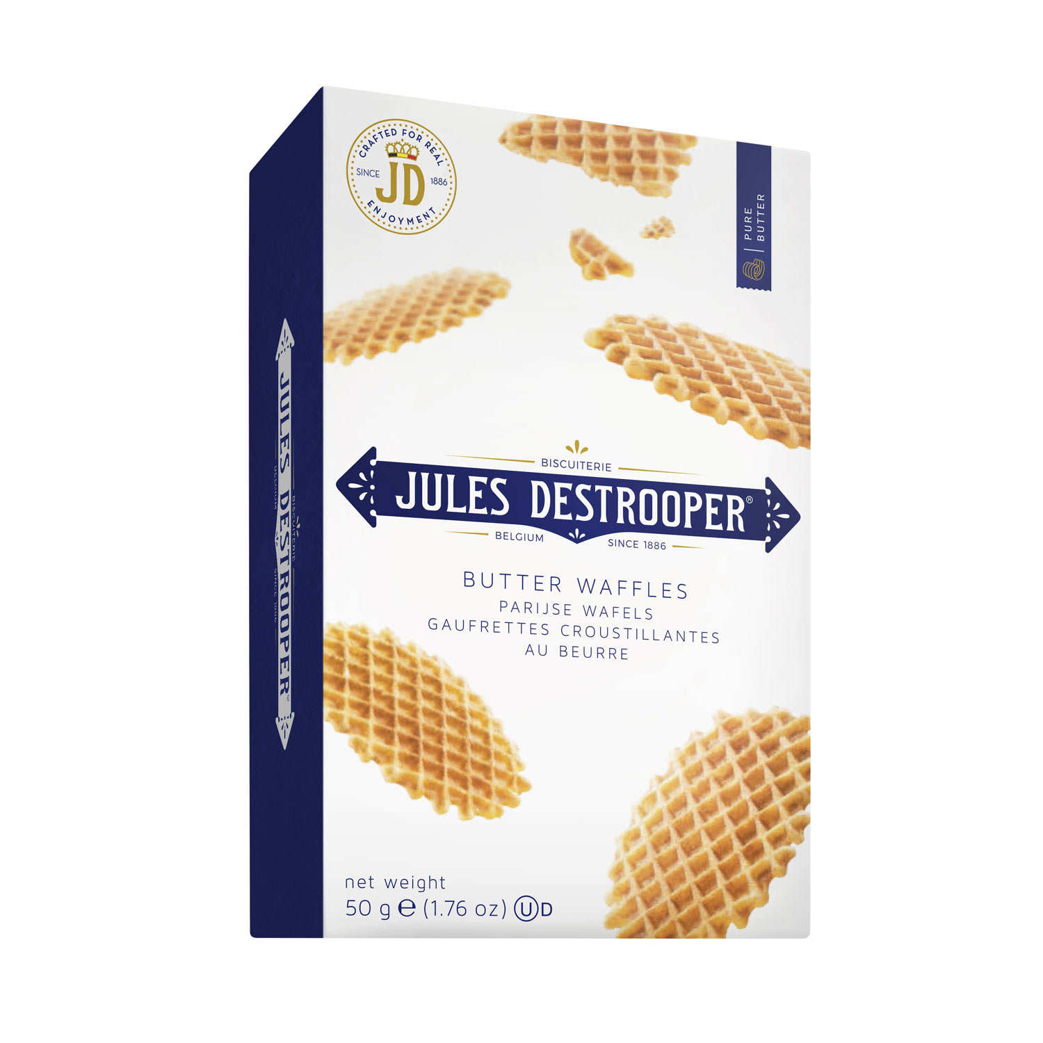 Gaufrettes belges au beurre
