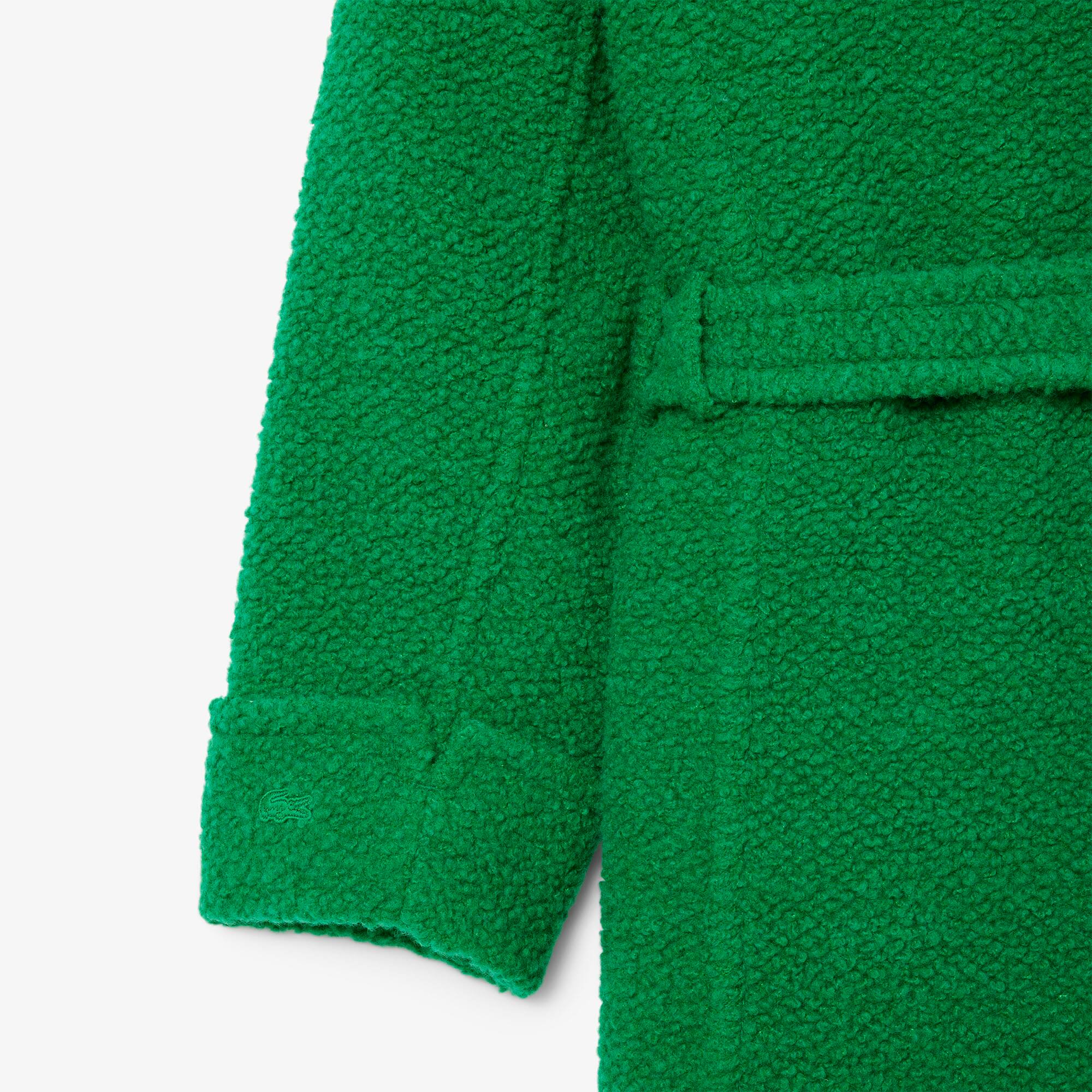 Manteau oversize Défilé AH24 Vert fluor