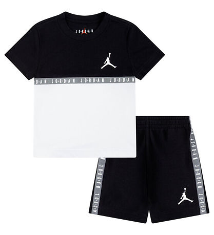 Jordan Shortss?t - Shorts/T-shirt - Sort/Hvid