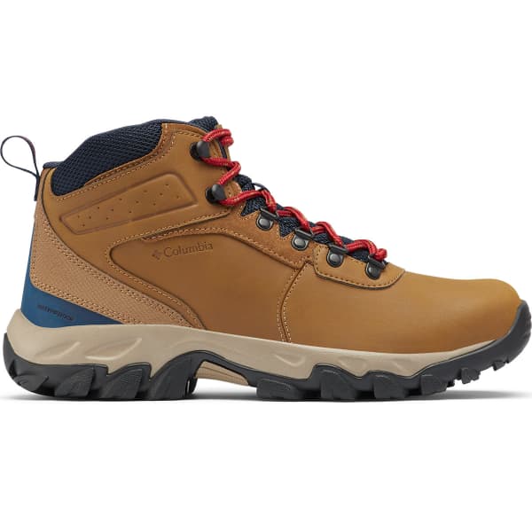 Chaussure de randonnée mid COLUMBIA NEWTON RIDGE PLUS II WP LIGHT BROWN, RED VELVET