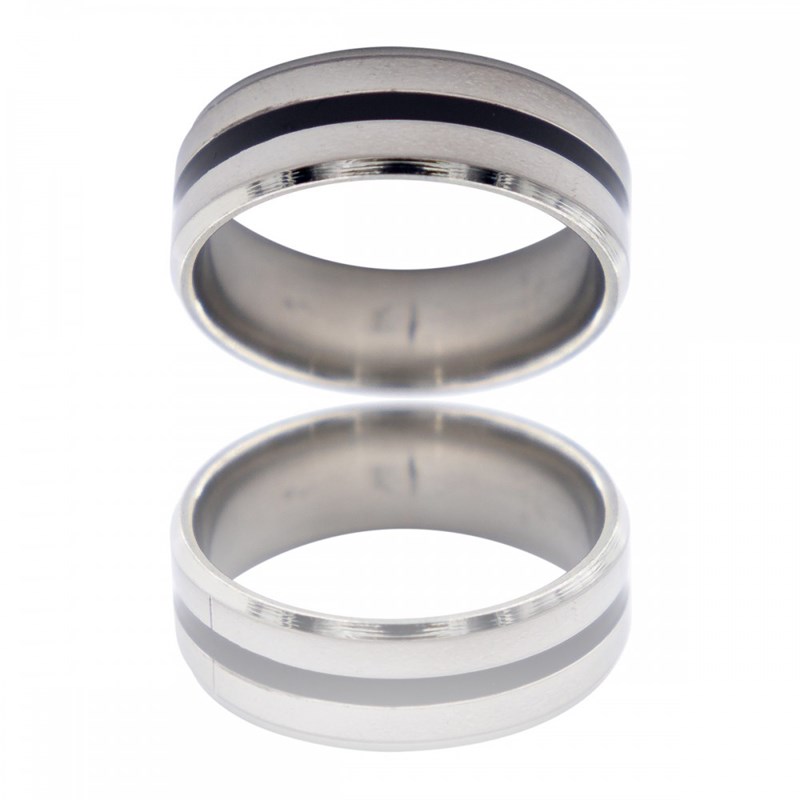 Jolie Bague Anneau pour Homme Acier ILNUS